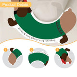 Maxbell Bath Mat Toilet Rug Home Kitchen Nonslip Patio Bathroom Rug Green