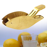 Maxbell Citrus Juicer Fruit Extractor Tool Lime Juicer for Oranges Limes Pomegranate Gold