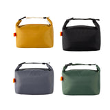 Maxbell Insulated Lunch Box Leakproof Food Storage Handbag for Hiking Outdoor Travel Yellow