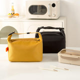Maxbell Insulated Lunch Box Leakproof Food Storage Handbag for Hiking Outdoor Travel Yellow