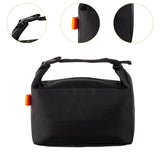 Maxbell Insulated Lunch Box Leakproof Food Storage Handbag for Hiking Outdoor Travel Black