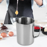 Maxbell Stainless Steel Measuring Cup Milk Frothing Pitcher for Liquid Baking Coffee