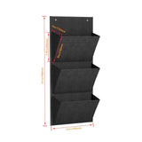 Maxbell 2 Pieces over The Door Shoe Organizer Deep Pockets Door Shoe Rack for Towels black