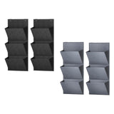 Maxbell 2 Pieces over The Door Shoe Organizer Deep Pockets Door Shoe Rack for Towels black
