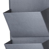 Maxbell 2 Pieces over The Door Shoe Organizer Deep Pockets Door Shoe Rack for Towels gray