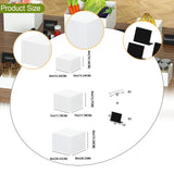 Maxbell 3Pcs Acrylic Boxes for Display Buffet Riser for Cake Collection Collectibles