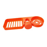 Maxbell Soap Dish Sturdy Portable Easy Clean Soap Holder for Sponges Bath Tub Shower