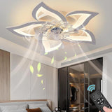 Maxbell Ceiling Fan Light Low Profile Decor Dimmable Fixture for Home Kitchen