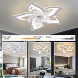 Maxbell Ceiling Fan Light Low Profile Decor Dimmable Fixture for Home Kitchen