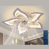 Maxbell Ceiling Fan Light Low Profile Decor Dimmable Fixture for Home Kitchen