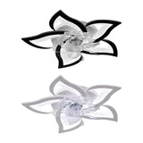 Maxbell Ceiling Fan Light Low Profile Decor Dimmable Fixture for Home Kitchen