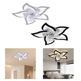 Maxbell Ceiling Fan Light Low Profile Decor Dimmable Fixture for Home Kitchen