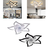 Maxbell Ceiling Fan Light Low Profile Decor Dimmable Fixture for Home Kitchen