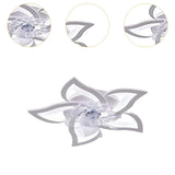 Maxbell Ceiling Fan Light Low Profile Decor Dimmable Fixture for Home Kitchen