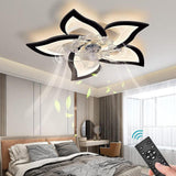 Maxbell Ceiling Fan Light Low Profile Decor Dimmable Fixture for Home Kitchen