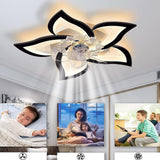 Maxbell Ceiling Fan Light Low Profile Decor Dimmable Fixture for Home Kitchen