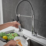 Maxbell Kitchen Faucet Decorative Replacement Double Mode Setting for Office Home RV Electroplating