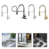Maxbell Kitchen Faucet Decorative Replacement Double Mode Setting for Office Home RV Electroplating