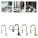 Maxbell Kitchen Faucet Decorative Replacement Double Mode Setting for Office Home RV Electroplating