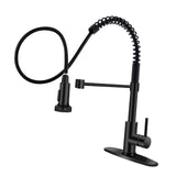 Maxbell Kitchen Faucet Decorative Replacement Double Mode Setting for Office Home RV Black