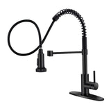 Maxbell Kitchen Faucet Decorative Replacement Double Mode Setting for Office Home RV Black