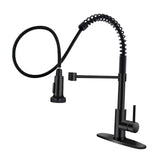 Maxbell Kitchen Faucet Decorative Replacement Double Mode Setting for Office Home RV Black
