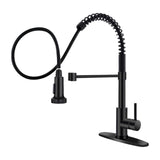 Maxbell Kitchen Faucet Decorative Replacement Double Mode Setting for Office Home RV Black