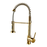 Maxbell Kitchen Faucet Decorative Replacement Double Mode Setting for Office Home RV Gold