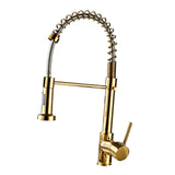 Maxbell Kitchen Faucet Decorative Replacement Double Mode Setting for Office Home RV Gold