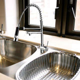 Maxbell Kitchen Sink Faucet Fashion Cold and Hot Mixer Tap for Wet Bar Vessel Office