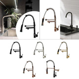 Maxbell Kitchen Faucet Supplies Classical Decor Mixer Tap for Home Farmhouse Laundry Black