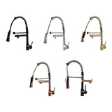 Maxbell Kitchen Faucet Supplies Classical Decor Mixer Tap for Home Farmhouse Laundry Black
