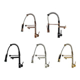 Maxbell Kitchen Faucet Supplies Classical Decor Mixer Tap for Home Farmhouse Laundry Black