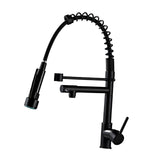 Maxbell Kitchen Faucet Supplies Classical Decor Mixer Tap for Home Farmhouse Laundry Black