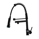Maxbell Kitchen Faucet Supplies Classical Decor Mixer Tap for Home Farmhouse Laundry Black
