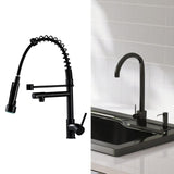 Maxbell Kitchen Faucet Supplies Classical Decor Mixer Tap for Home Farmhouse Laundry Black