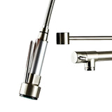Maxbell Kitchen Faucet Supplies Classical Decor Mixer Tap for Home Farmhouse Laundry Silver