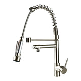 Maxbell Kitchen Faucet Supplies Classical Decor Mixer Tap for Home Farmhouse Laundry Silver