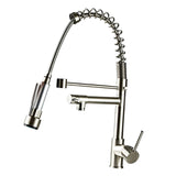 Maxbell Kitchen Faucet Supplies Classical Decor Mixer Tap for Home Farmhouse Laundry Silver