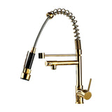 Maxbell Kitchen Faucet Supplies Classical Decor Mixer Tap for Home Farmhouse Laundry Gold
