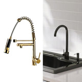 Maxbell Kitchen Faucet Supplies Classical Decor Mixer Tap for Home Farmhouse Laundry Gold