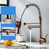 Maxbell Kitchen Faucet Supplies Classical Decor Mixer Tap for Home Farmhouse Laundry Rose Gold