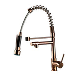 Maxbell Kitchen Faucet Supplies Classical Decor Mixer Tap for Home Farmhouse Laundry Rose Gold