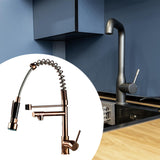 Maxbell Kitchen Faucet Supplies Classical Decor Mixer Tap for Home Farmhouse Laundry Rose Gold