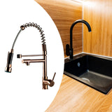Maxbell Kitchen Faucet Supplies Classical Decor Mixer Tap for Home Farmhouse Laundry Rose Gold