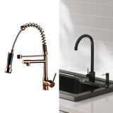 Maxbell Kitchen Faucet Supplies Classical Decor Mixer Tap for Home Farmhouse Laundry Rose Gold