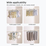 Maxbell Clothes Hanger Rack Nonslip Organizer Washing Line Accessories for Underwear