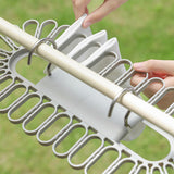 Maxbell Clothes Hanger Rack Nonslip Organizer Washing Line Accessories for Underwear