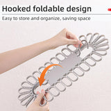 Maxbell Clothes Hanger Rack Nonslip Organizer Washing Line Accessories for Underwear