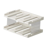 Maxbell Cup Storage Rack Basement Drinks Kitchen Organization Water Bottle Organizer 33x22x15cm Clear